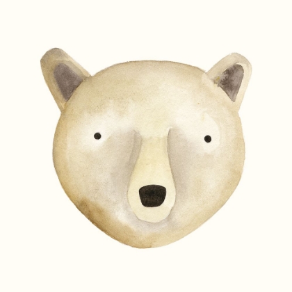 Picture of BEAR WATERCOLOR FACE