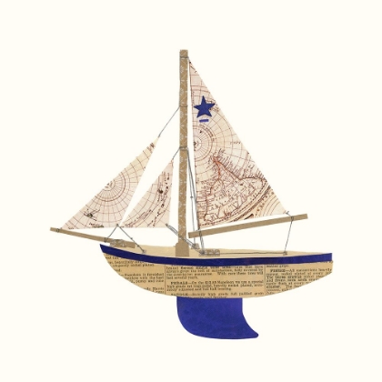 Picture of PAPER CUTOUT BOAT A