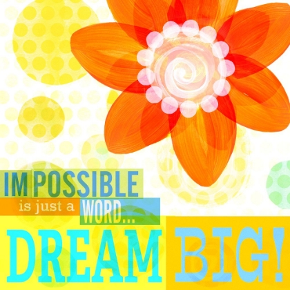 Picture of DREAM EVERY DAY - DREAM BIG
