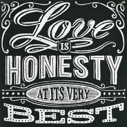 Picture of HONEST WORDS - LOVE IS HONESTY