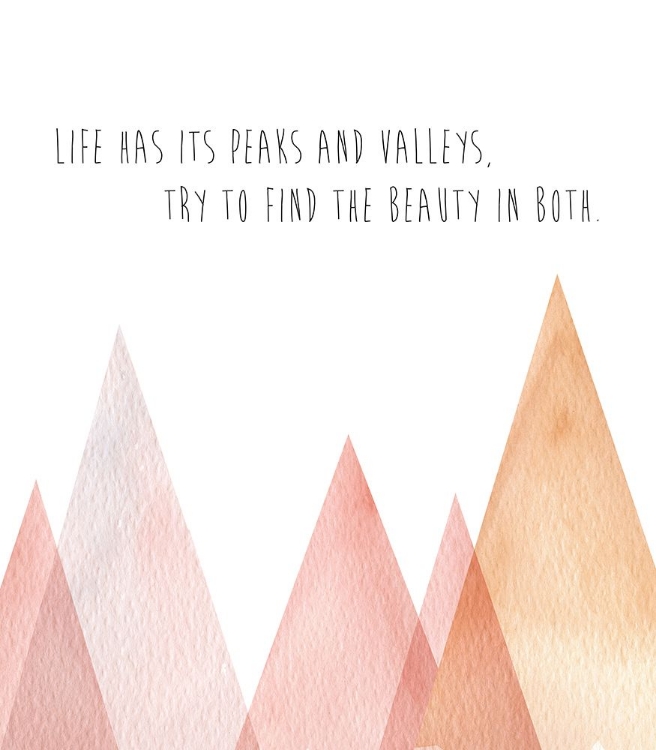 Picture of INSPIRATIONAL PASTEL MOUNTAINSCAPE B