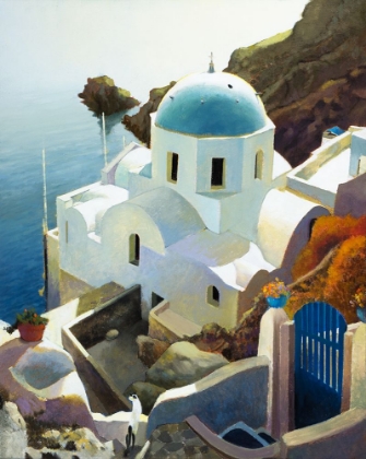 Picture of POSTMARK SANTORINI