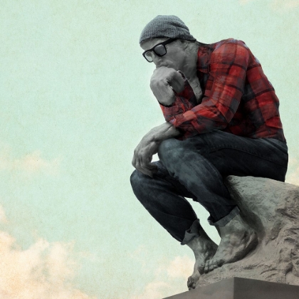 Picture of HIPSTER THINKER