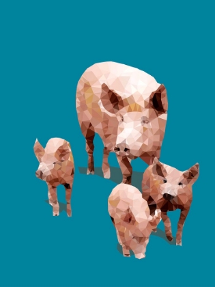 Picture of FRACTAL PIGS