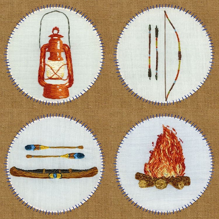 Picture of CAMPING EMBROIDERY GRID