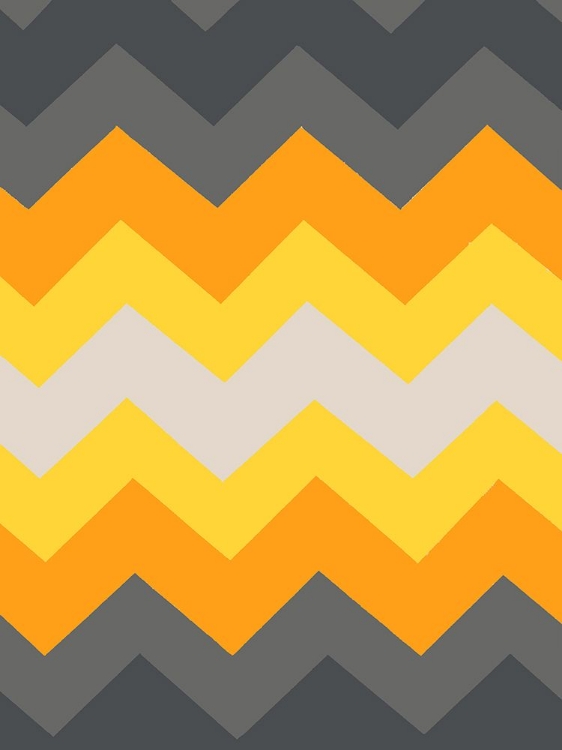 Picture of MONOCHROME PATTERNS 3 IN YELLOW