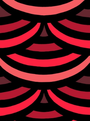 Picture of MONOCHROME PATTERNS 2 IN RED