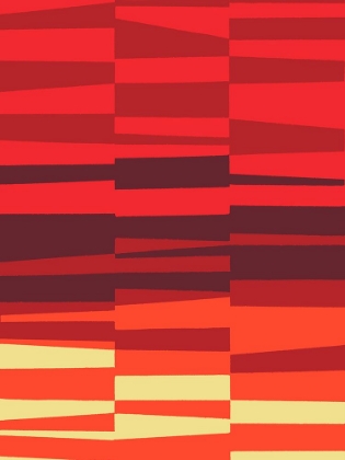 Picture of MONOCHROME PATTERNS 7 IN RED