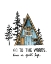 Picture of GO TO THE WOODS CABIN