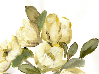 Picture of DROOPING YELLOW TULIPS LANDSCAPE