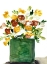 Picture of GREEN POT YELLOW FLOWERS