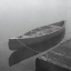 Picture of CALM WATERS CANOE II BW