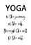 Picture of YOGA QUOTE
