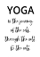 Picture of YOGA QUOTE