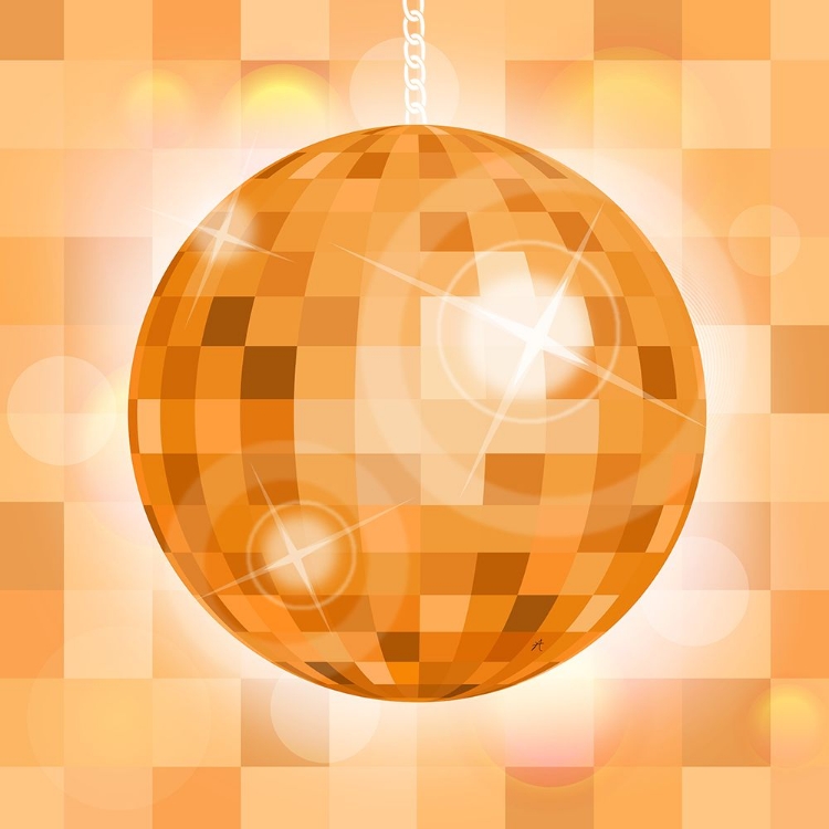 Picture of ORANGE DISCO BALL