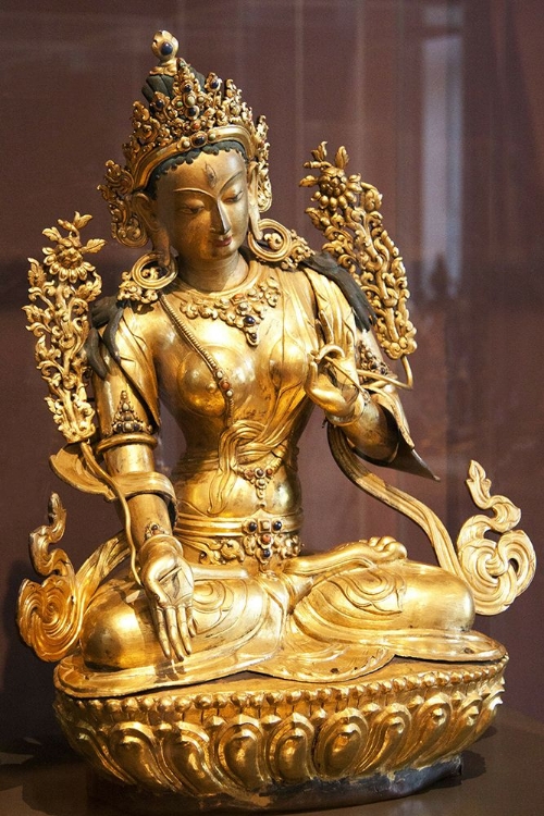 Picture of ANTIQUE GOLD BUDDHA STATUE II