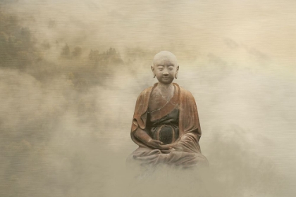 Picture of BUDDHA STATUE IN FOG
