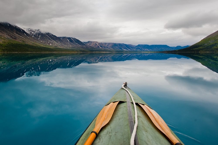 Picture of CANOE IN TWIN LAKE