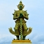 Picture of GIANT STATUE IN TEMPLE OF THE EMERALD