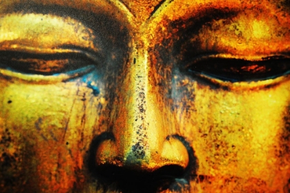Picture of GOLD BUDDHA STATUE FACE
