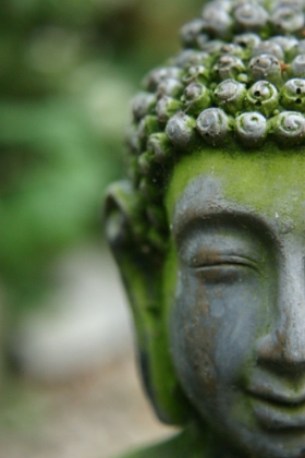 Picture of GREEN BUDDHA STATUE HEAD I
