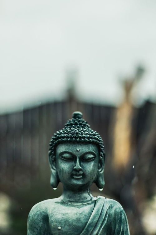 Picture of GREEN BUDDHA STATUE