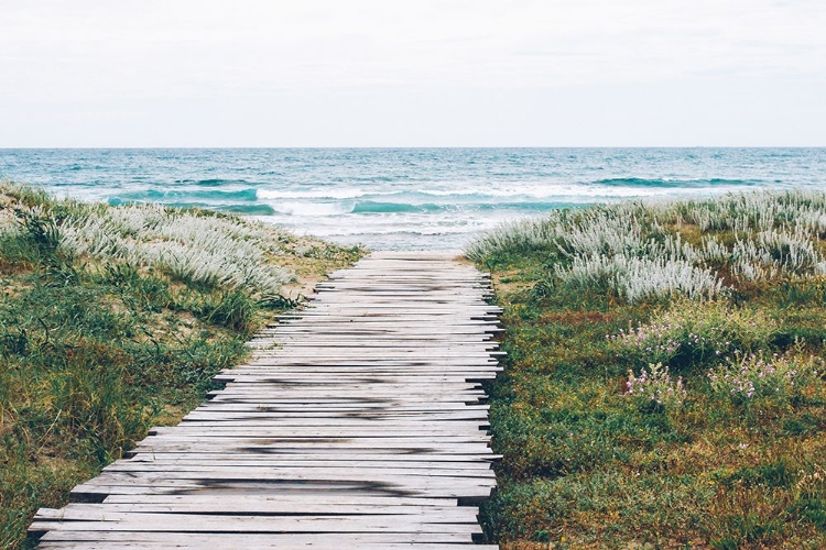 Picture of INVITING BEACH WALK