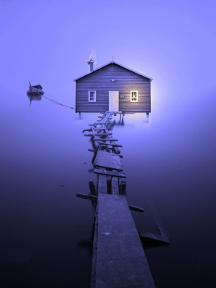 Picture of PURPLE HOUSE ON THE LAKE