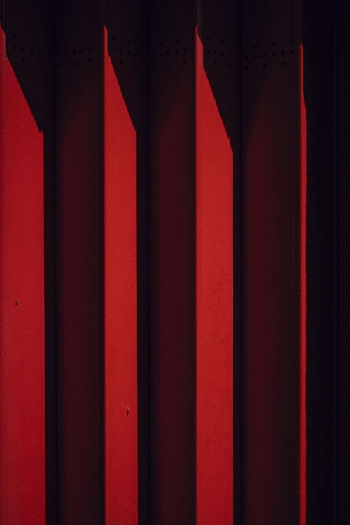 Picture of RED ARCHITECTURE ON A BUILDING IN LONDONS CHINATOWN