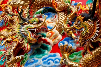 Picture of THAI DRAGON TEMPLE ART