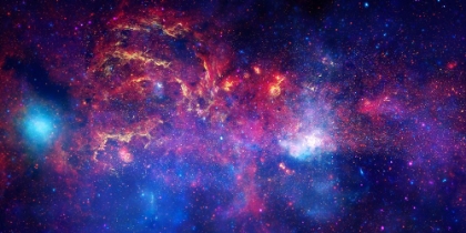 Picture of THE CENTRAL REGION OF OUR MILKY WAY