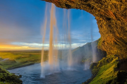 Picture of WATERFALL ON A CAVE