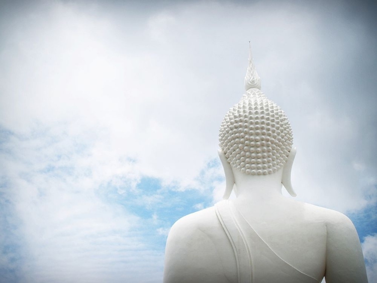 Picture of WHITE BUDDHA STATUE II