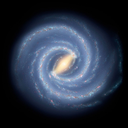Picture of ARTIST CONCEPT OF THE MILKY WAY
