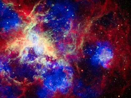 Picture of COMPOSITE OF THE TARANTULA NEBULA