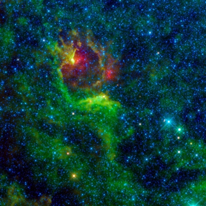 Picture of GREEN AND BLUE NEBULA II