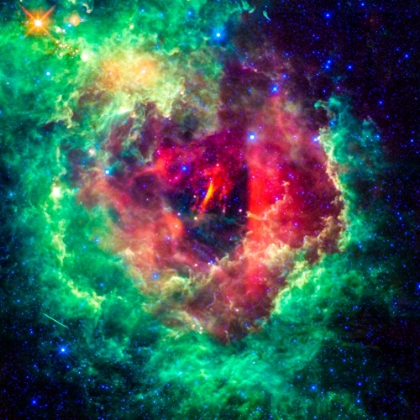 Picture of GREEN AND RED NEBULA II