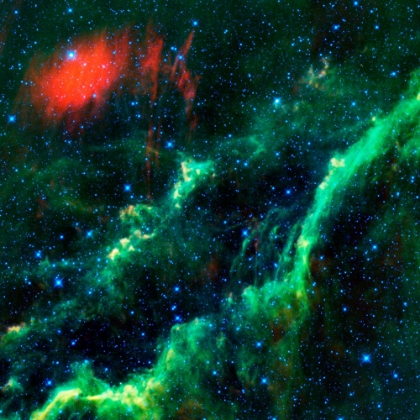 Picture of GREEN AND RED NEBULA IV