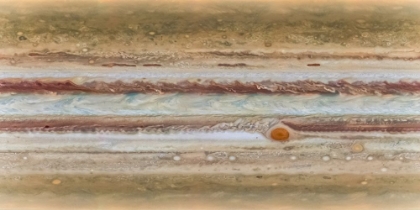 Picture of HUBBLE WIDE CAMERA VIEW OF JUPITER