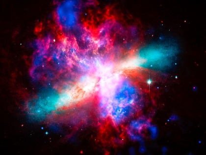 Picture of M82 GALAXY