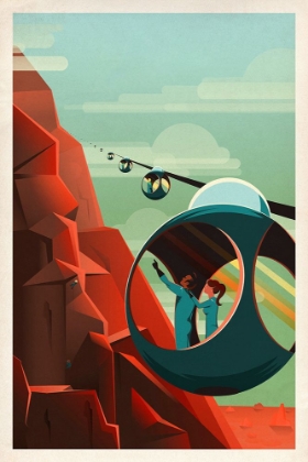 Picture of SPACE TRAVEL POSTER II