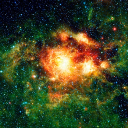 Picture of STELLAR STORM OF INFRARED LIGHT