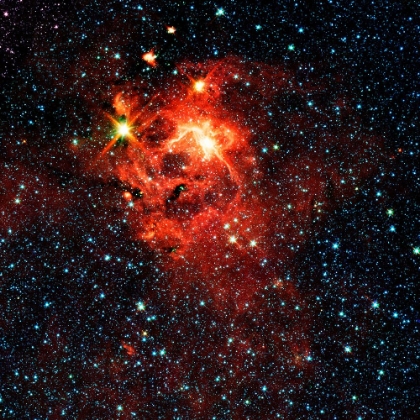 Picture of THE BRIGHT, YOUNG STAR IRAS 13481-6124