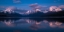 Picture of ALPENGLOW AT LAKE MCDONALD