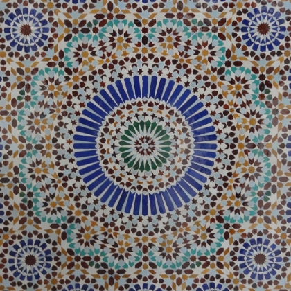 Picture of BLUE MOSAIC I