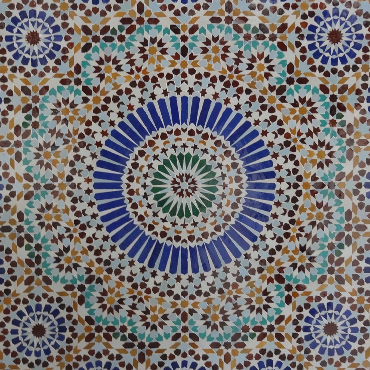 Picture of BLUE MOSAIC I