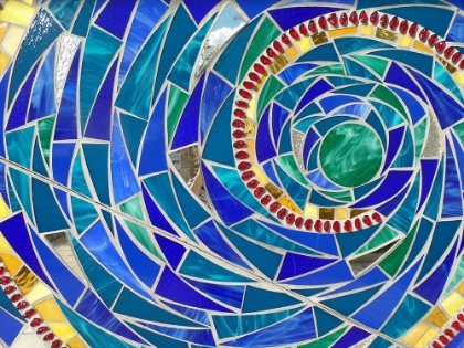 Picture of BLUE MOSAIC II