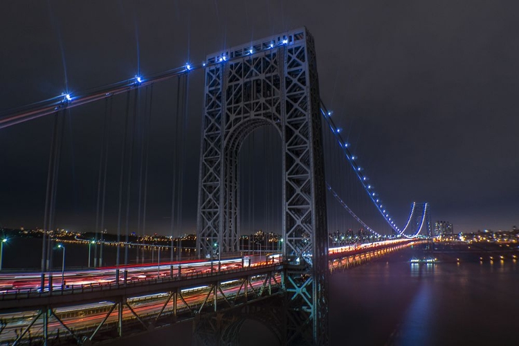 Picture of BRIDGE AT NIGHT