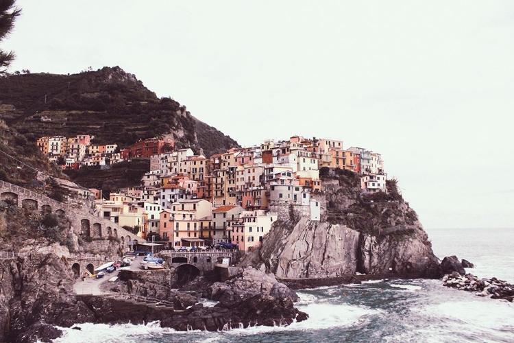 Picture of ITALIAN COASTAL TOWN VINTAGE