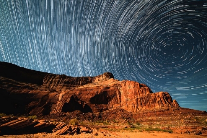 Picture of NIGHT SKY OVER LAKE POWELL